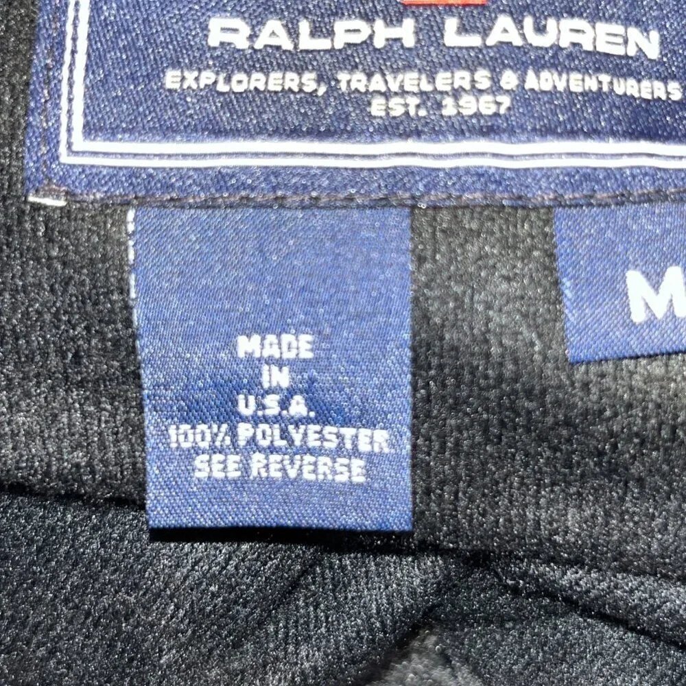 POLO SPORT RALPH LAUREN Reversible Gray to Orange Men's Full Zip Vest - EUC -M